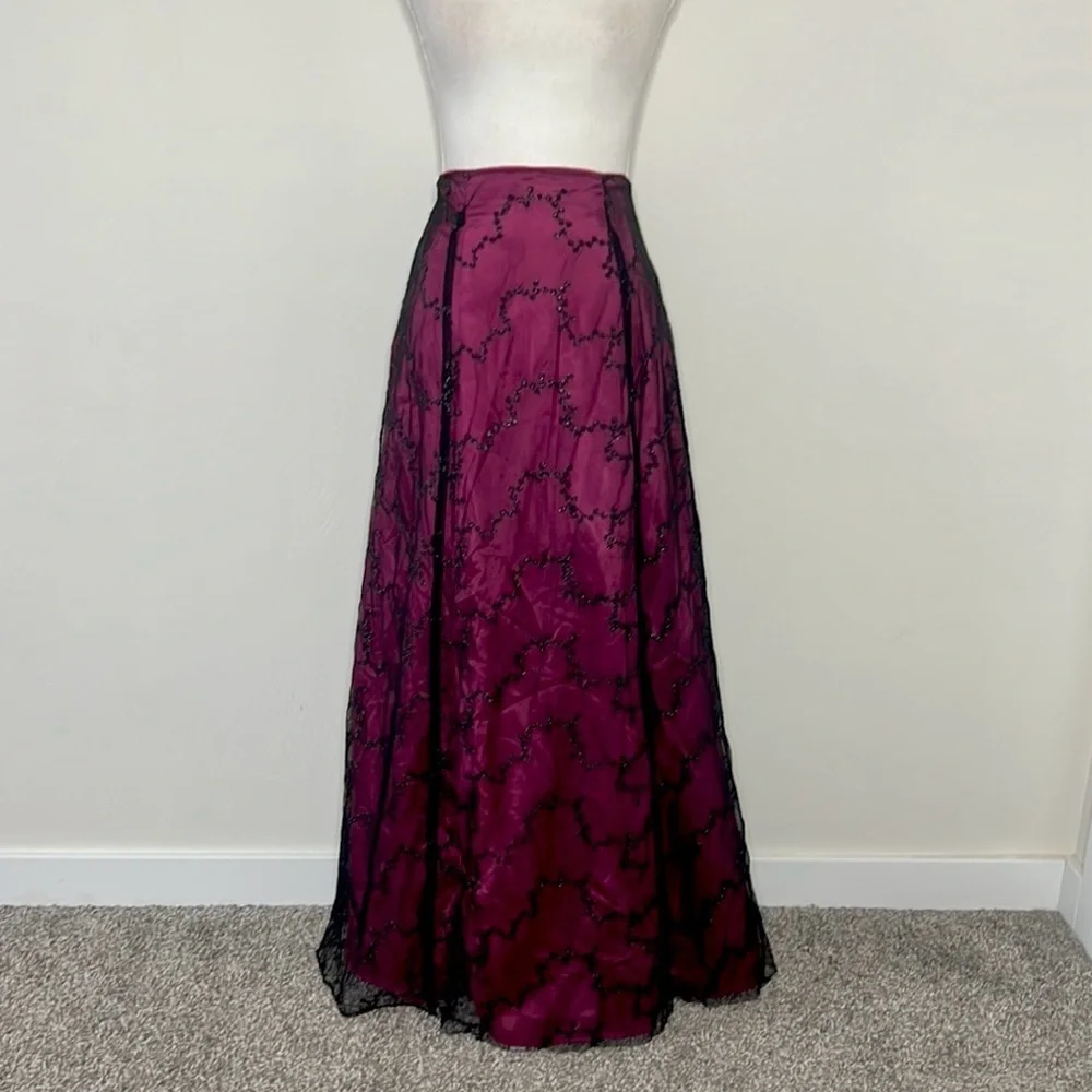 Vintage Formal Prom Maxi Skirt
